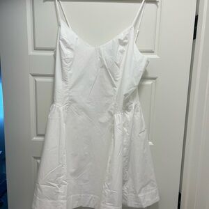 Babaton Technique White Mini Dress (12)